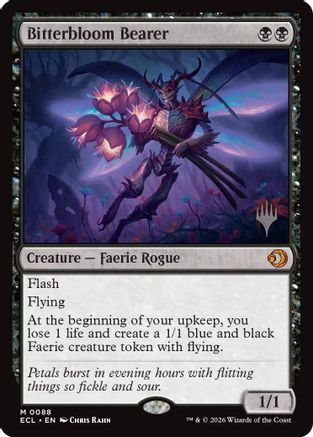 Bitterbloom Bearer (PPECL-088) - Promo Pack: Lorwyn Eclipsed Foil