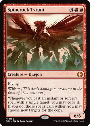 Spinerock Tyrant (PPECL-159) - Promo Pack: Lorwyn Eclipsed