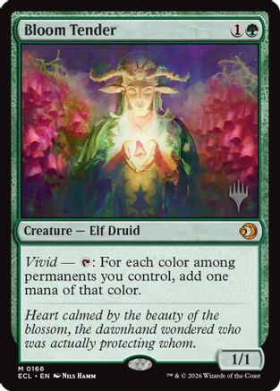 Bloom Tender (PPECL-166) - Promo Pack: Lorwyn Eclipsed Foil