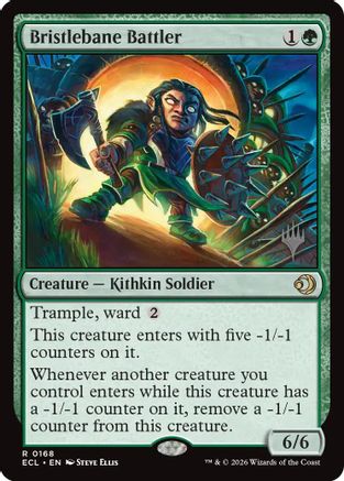 Bristlebane Battler (PPECL-168) - Promo Pack: Lorwyn Eclipsed Foil