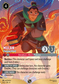 Mulan - Charging Ahead (7) - Disney Lorcana Promo Cards