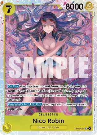 Nico Robin (055) (EB03-055) - Extra Booster: One Piece Heroines Edition Foil