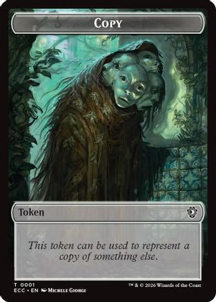 Copy // Elemental (0002) Double-Sided Token (ECC-1 // 2) - Commander: Lorwyn Eclipsed