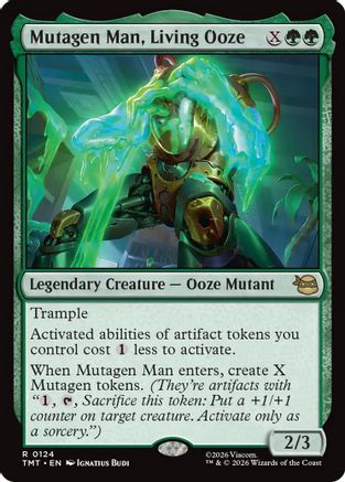 Mutagen Man, Living Ooze (TMT-124) - Teenage Mutant Ninja Turtles