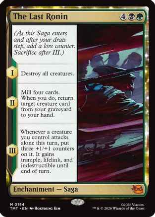 The Last Ronin (TMT-154) - Teenage Mutant Ninja Turtles Foil
