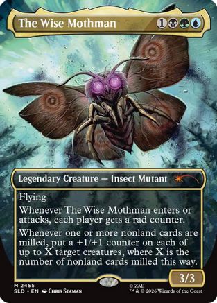 The Wise Mothman (SLD-2455) - Secret Lair Drop Series Foil