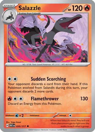 Salazzle 035/217 - ME Ascended Heroes