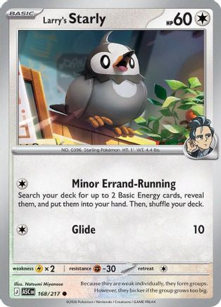 Larry's Starly 168 - ME Ascended Heroes