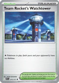 Team Rocket's Watchtower 210/null - ME Ascended Heroes Reverse Holofoil