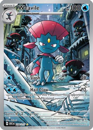 Weavile 228/217 - ME Ascended Heroes Holofoil