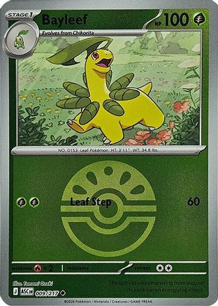 Bayleef (Friend Ball) 009 - ME Ascended Heroes Reverse Holofoil