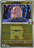 Team Rocket's Diglett (Team Rocket) 100 - ME Ascended Heroes Reverse Holofoil