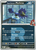 Team Rocket's Murkrow (Team Rocket) 126 - ME Ascended Heroes Reverse Holofoil