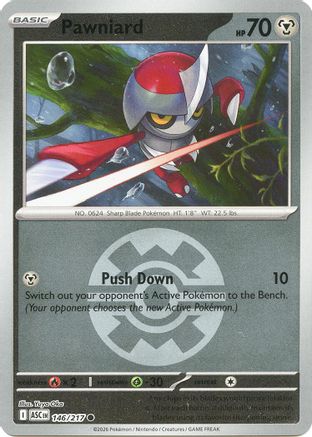 Pawniard (Quick Ball) 146 - ME Ascended Heroes Reverse Holofoil