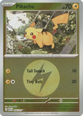 Pikachu (Energy Symbol Pattern) 055 - ME Ascended Heroes Reverse Holofoil