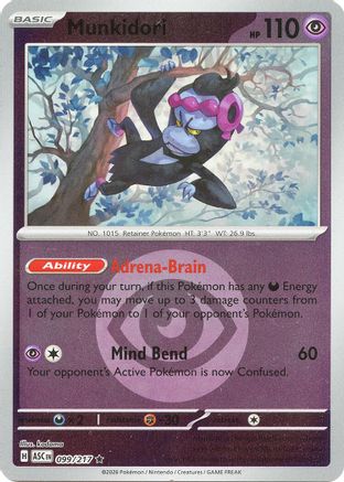 Munkidori (Energy Symbol Pattern) 099 - ME Ascended Heroes Reverse Holofoil
