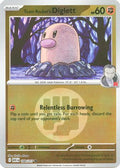 Team Rocket's Diglett (Energy Symbol Pattern) 100 - ME Ascended Heroes Reverse Holofoil