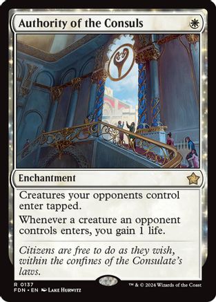 Authority of the Consuls (PPECL-137) - Promo Pack: Lorwyn Eclipsed