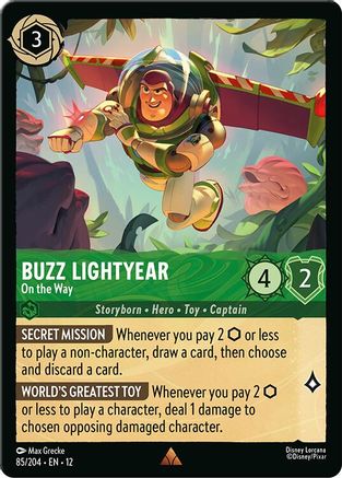 Buzz Lightyear - On the Way (85/204) - Wilds Unknown