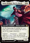 Agent Bishop, Man in Black (Extended Art) (TMT-258) - Teenage Mutant Ninja Turtles Foil