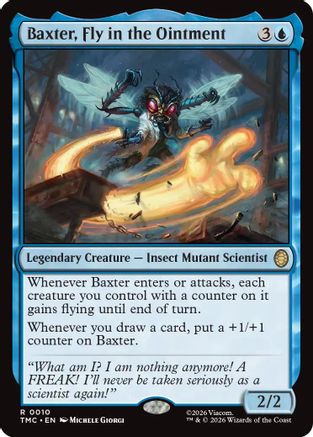 Baxter, Fly in the Ointment (TMC-010) - Commander: Teenage Mutant Ninja Turtles Foil