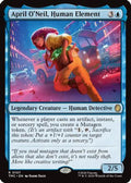 April O'Neil, Human Element (TMC-107) - Commander: Teenage Mutant Ninja Turtles Foil