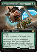 Transdimensional Bovine (Extended Art) (TMT-274) - Teenage Mutant Ninja Turtles
