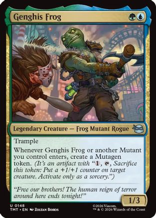 Genghis Frog (TMT-148) - Teenage Mutant Ninja Turtles Foil
