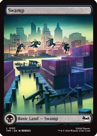 Swamp (0193) (TMT-193) - Teenage Mutant Ninja Turtles