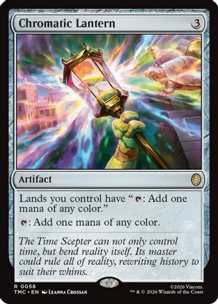 Chromatic Lantern (TMC-058) - Commander: Teenage Mutant Ninja Turtles Foil