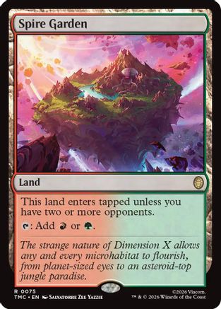 Spire Garden (TMC-075) - Commander: Teenage Mutant Ninja Turtles