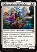 Splinter & Leo, Father & Son (TMC-103) - Commander: Teenage Mutant Ninja Turtles