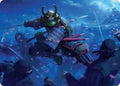 Leonardo, Sewer Samurai Art Card (1/54) (Gold-Stamped Signature) (ASTMT-001) - Art Series: Teenage Mutant Ninja Turtles