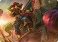 Leatherhead, Iron Gator Art Card (ASTMT-043) - Art Series: Teenage Mutant Ninja Turtles