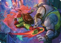 Super Combo Art Card (ASTMT-044) - Art Series: Teenage Mutant Ninja Turtles