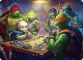 Lessons from Life Art Card (Gold-Stamped Signature) (ASTMT-014) - Art Series: Teenage Mutant Ninja Turtles