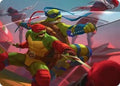 Raph & Leo, Sibling Rivals Art Card (Gold-Stamped Signature) (ASTMT-016) - Art Series: Teenage Mutant Ninja Turtles
