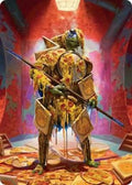 Commander's Plate Art Card (ASTMT-050) - Art Series: Teenage Mutant Ninja Turtles