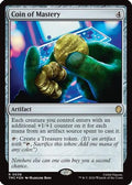 Coin of Mastery (Surge Foil) (TMC-038) - Commander: Teenage Mutant Ninja Turtles Foil