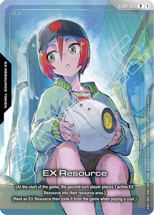 EX Resource (EXRP-009) (Mobile Suit Gundam GQuuuuuuX) (EXRP-009) - Promotional EX Resource Tokens Holofoil