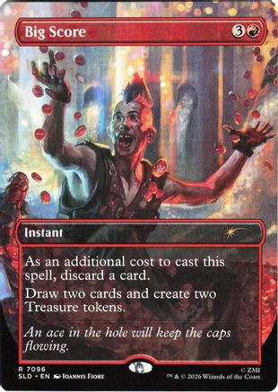 Big Score (7096) (SLD-7096) - Secret Lair Drop Series Foil