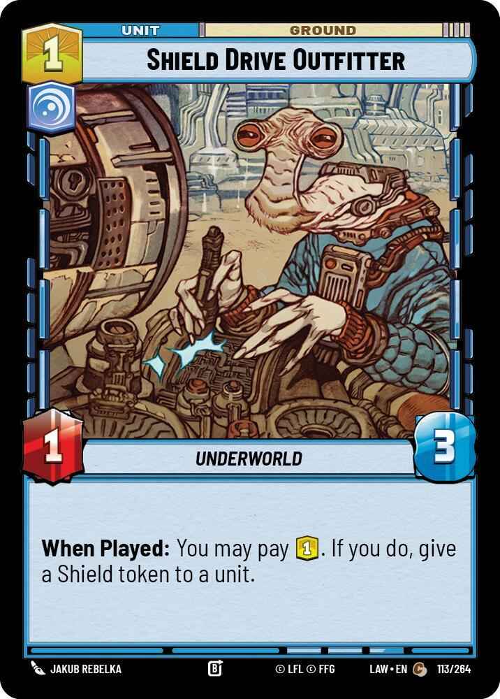 Shield Drive Outfitter (113/264) (113/264) [A Lawless Time]