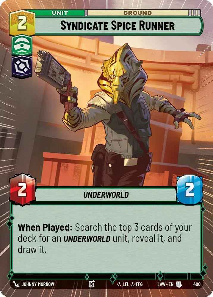 Syndicate Spice Runner (400) (Hyperspace) (400) [A Lawless Time]