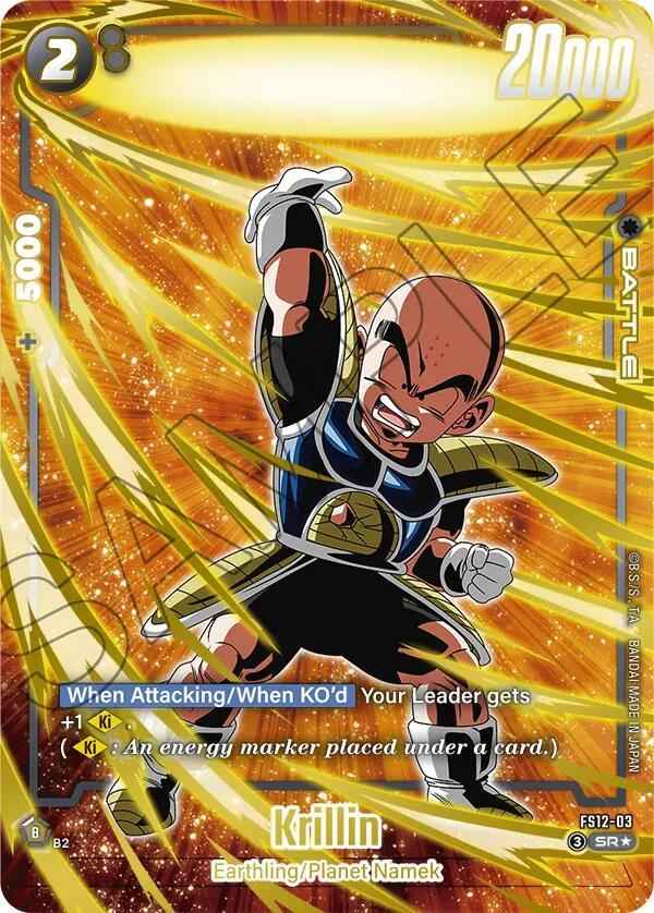 Krillin (FS12-03) (Gold) [Starter Deck EX: The Beat of Ki]