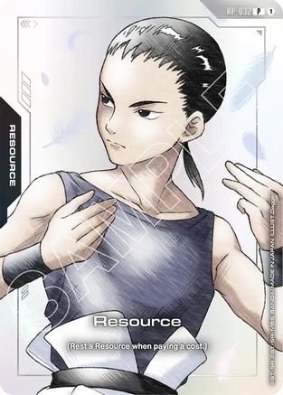 Resource (RP-032) (Mobile Suit Gundam Wing) (RP-032) - Promotional Resource Tokens Holofoil