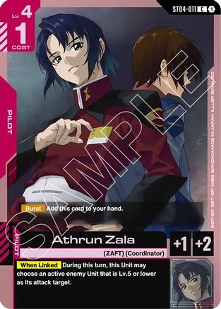 Athrun Zala (ST04-011) - Starter Deck 09 Destiny Ignition