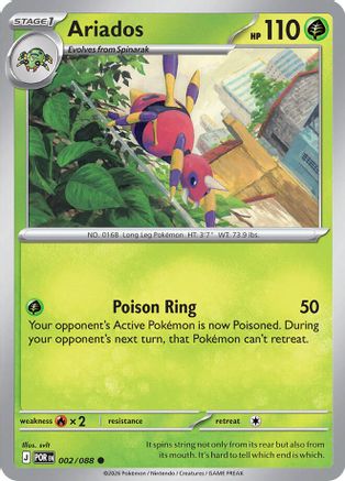 Ariados 002 - ME03 Perfect Order Reverse Holofoil