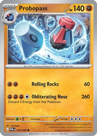 Probopass 038/088 - ME03 Perfect Order Reverse Holofoil