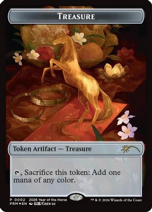 Treasure Token (Year of the Horse 2026) (SSP-002) - Standard Showdown Promos Foil