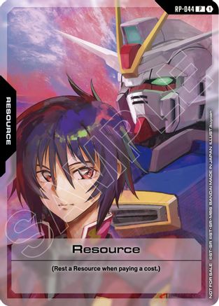 Resource (RP-044) (Mobile Suit Gundam SEED Destiny) (RP-044) - Promotional Resource Tokens Holofoil